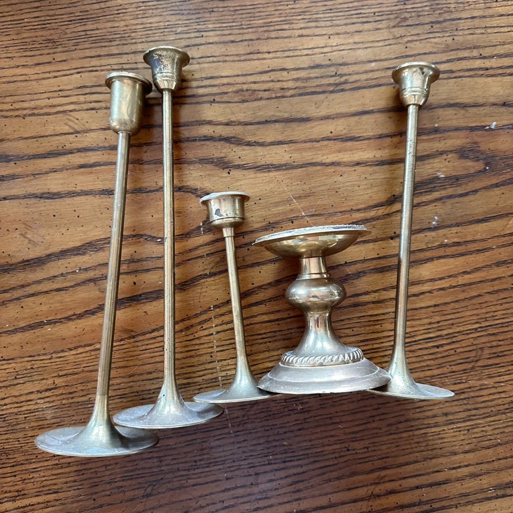 Gold metal home decor bundle - Picture 6 of 8